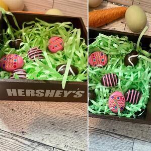 ⤵️ 🆕 6 Fake Candy Eggs with Box | Easter faux chocolate eggs